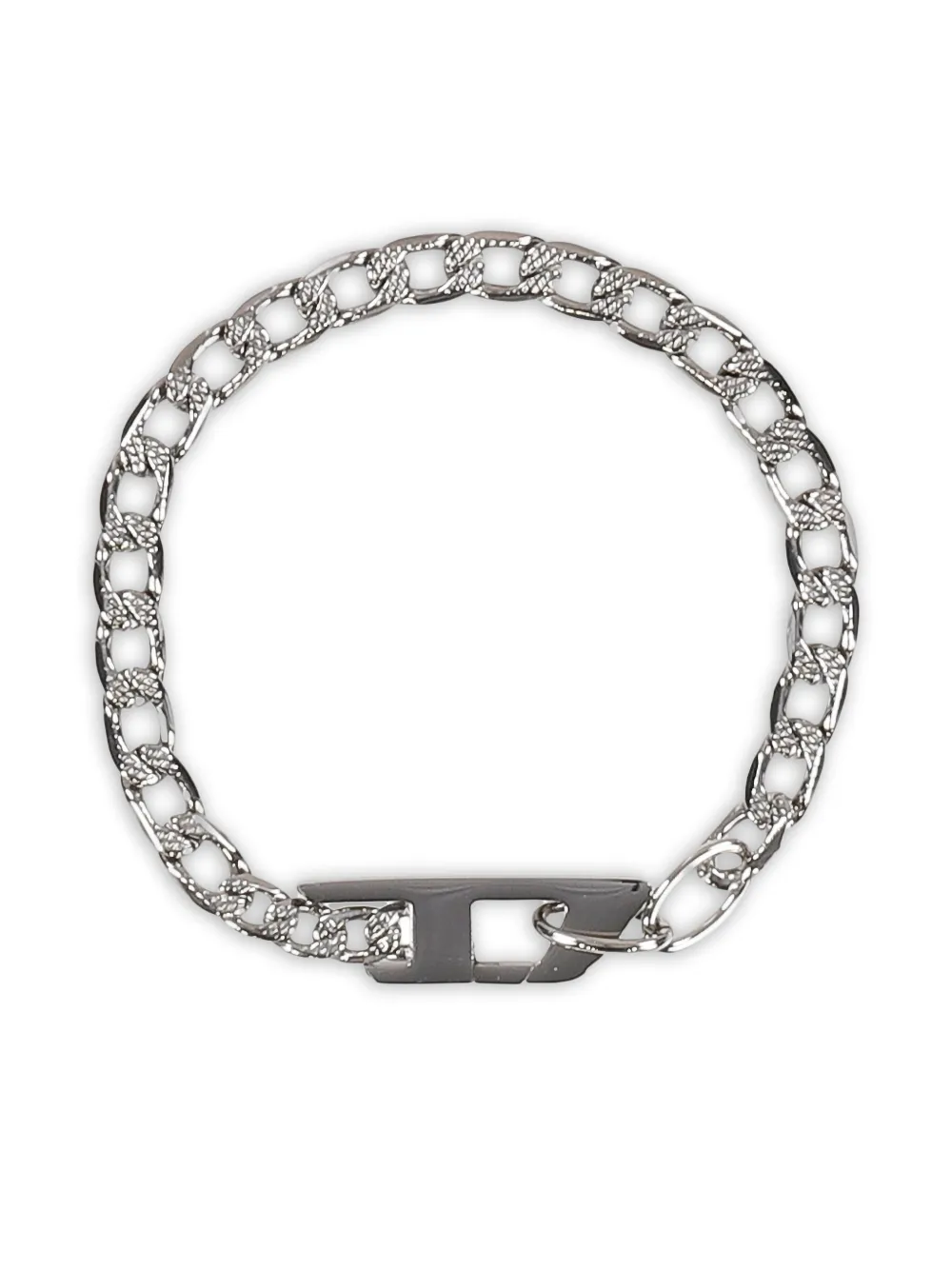 Diesel D logo chain bracelet