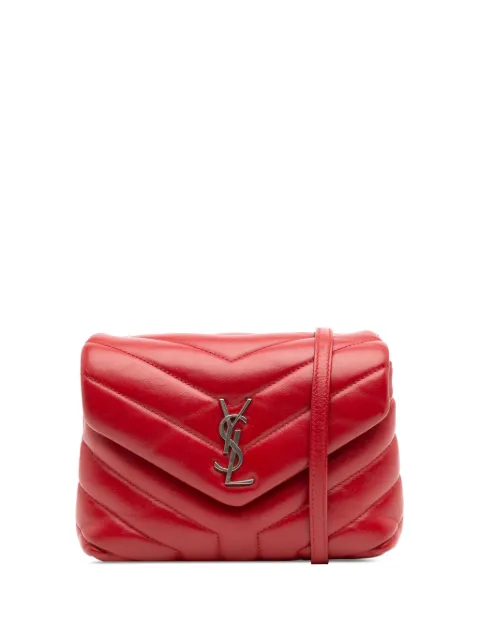 Saint Laurent Pre-Owned 2018 Toy Matelasse Leather Monogram LouLou crossbody bag