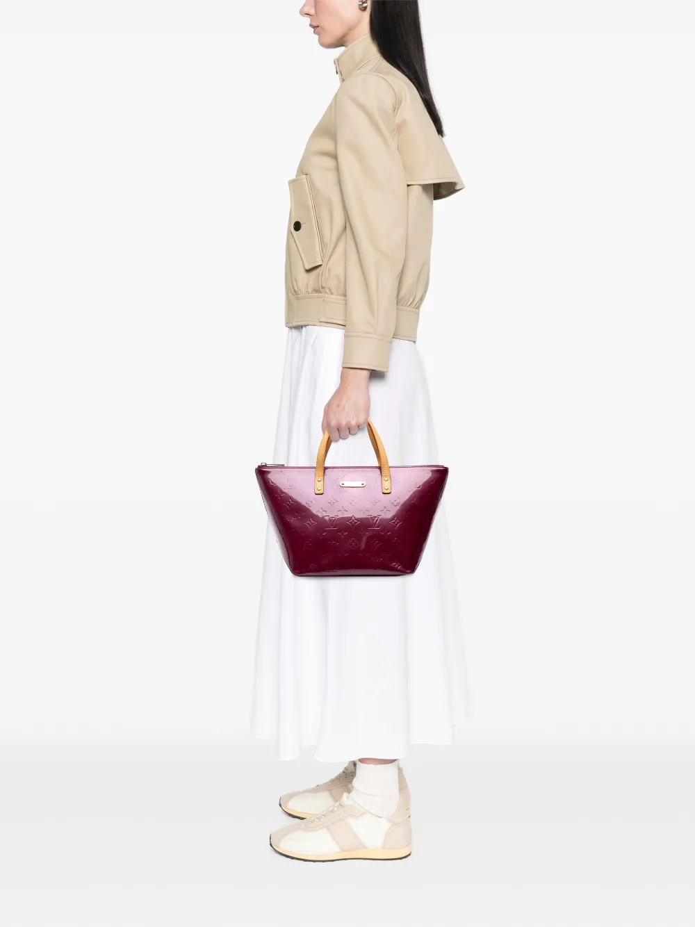 Louis Vuitton Pre-Owned 1998-2010 Monogram Vernis Bellevue PM handbag | Pre-Owned | Image 2