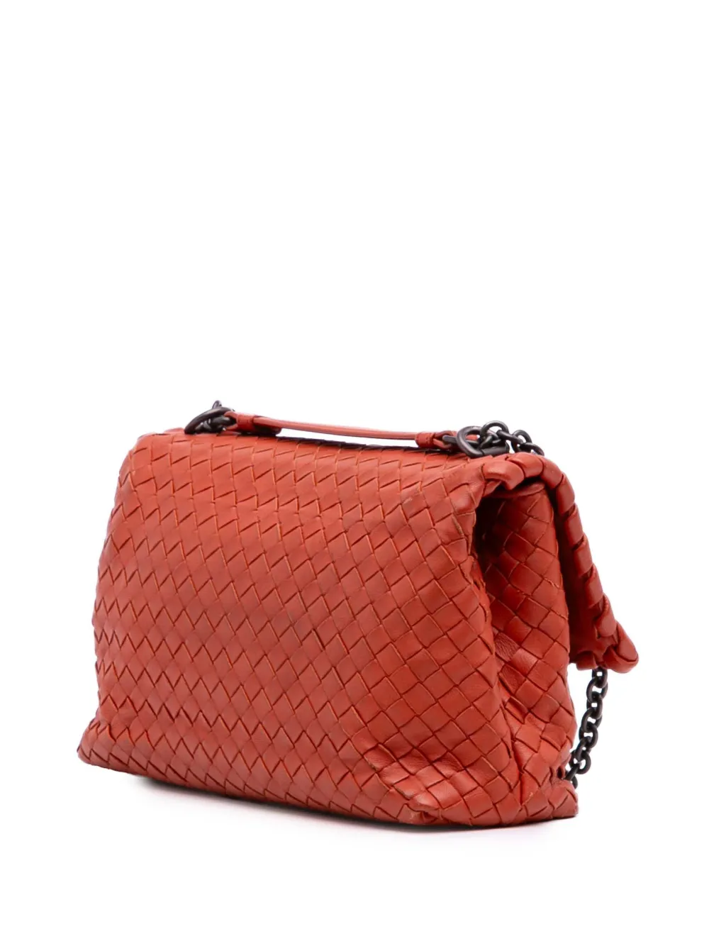 2012-2025 Small Nappa Intrecciato Olimpia Shoulder Bag