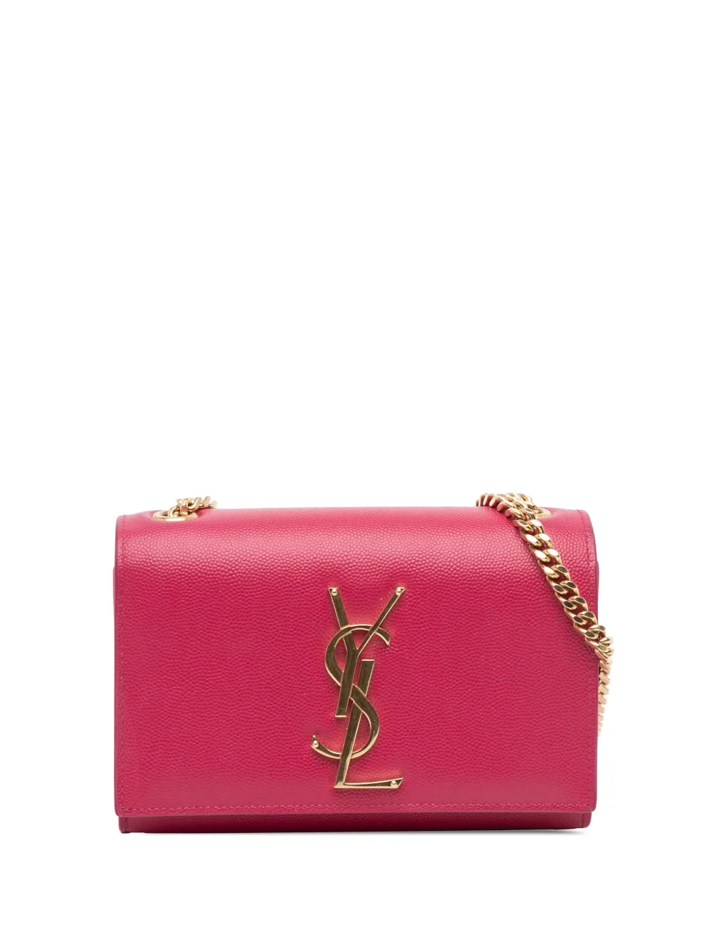 Saint Laurent Pre-Owned 2014 Small Grain De Poudre Monogram Kate Saint Laurent Pre-Owned 2014 Small Grain De Poudre Monogram Kate