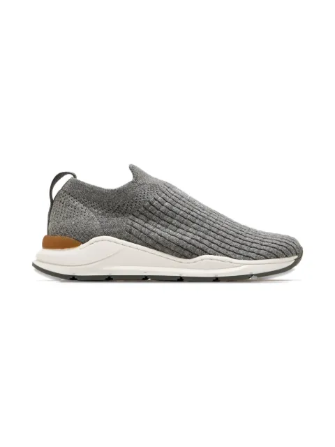 Brunello Cucinelli Kids logo-print sneakers