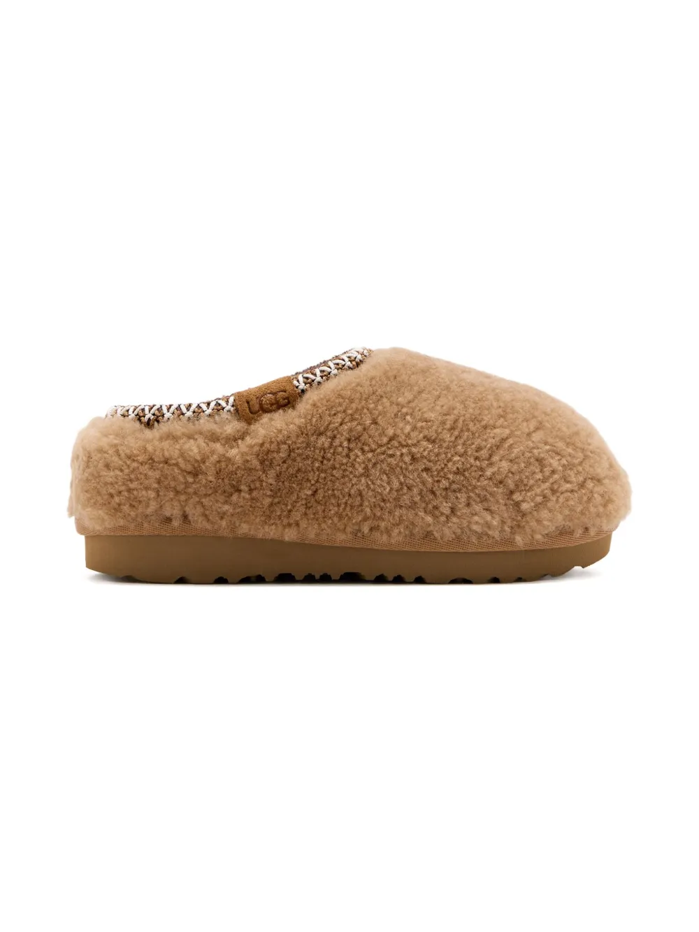 Ugg Toddlers' Tasman Maxi Curly Slippers In Brown