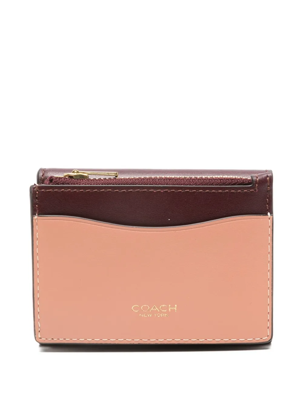 Coach Pasjeshouder met logoplakkaat - Rood