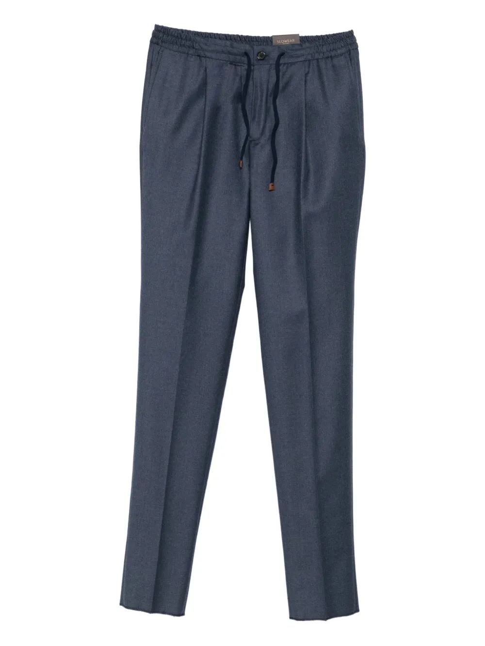 Incotex drawstring-waist trousers | Blue | Image 1
