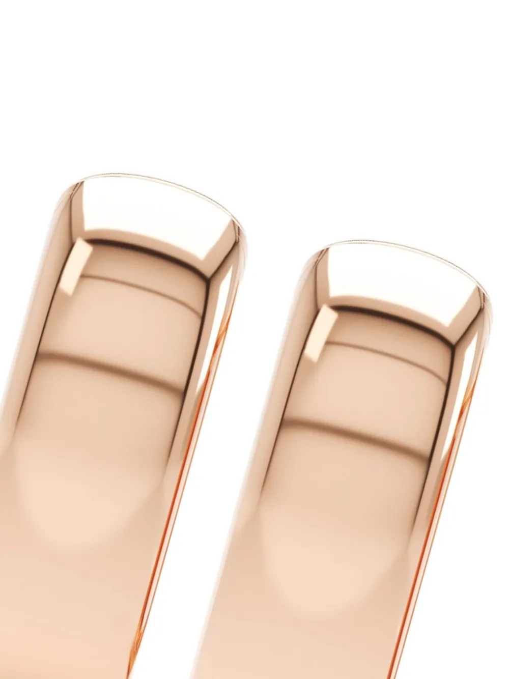 Loev 14k Rose Gold Allday Huggies Earrings In Brown