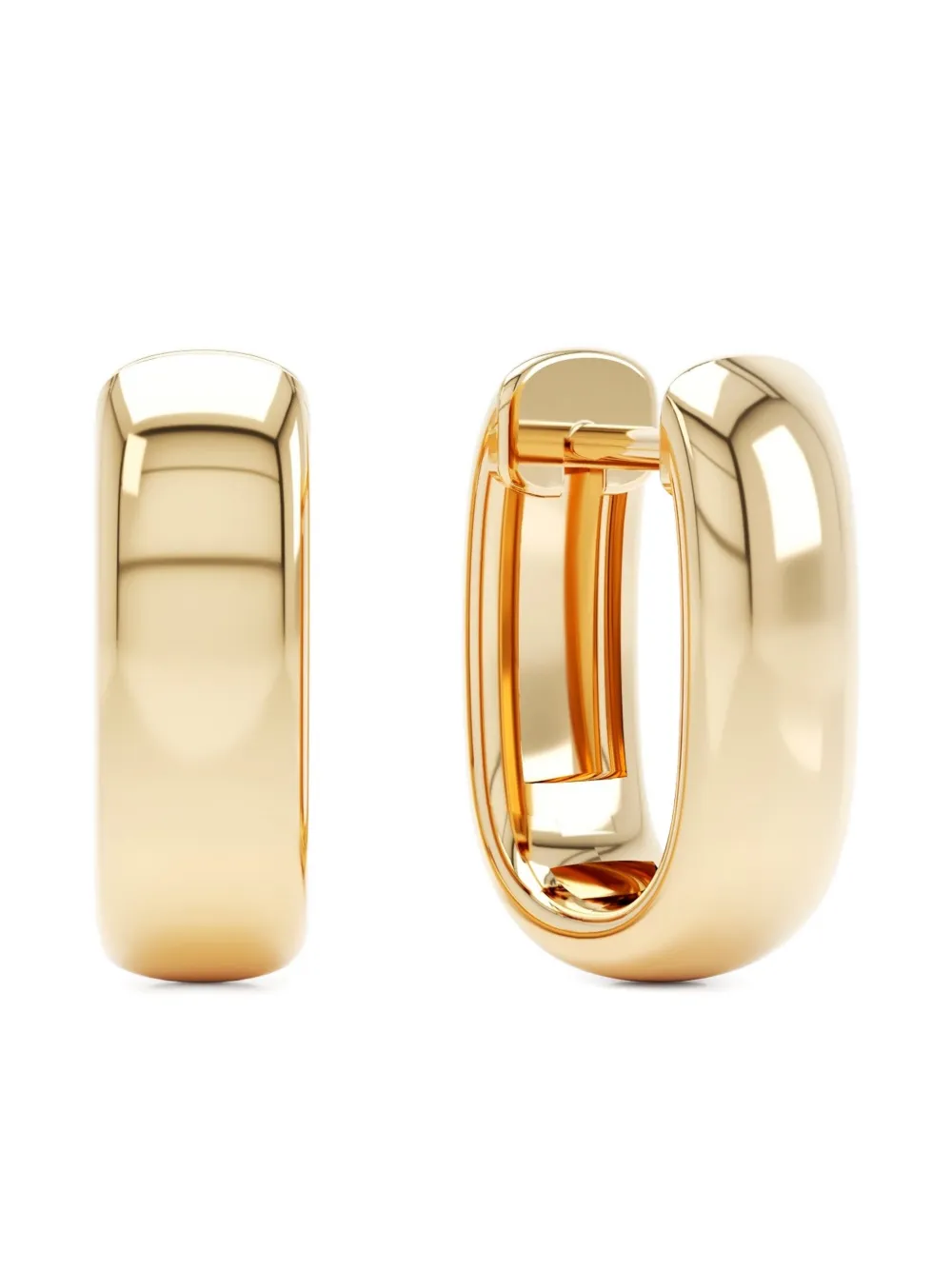 LOEV Orecchini a cerchio Allday in oro giallo 14 carati