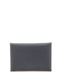 Hermès Pre-Owned 2025 Chevre Mysore Calvi Duo Compact Verso card holder - Grey