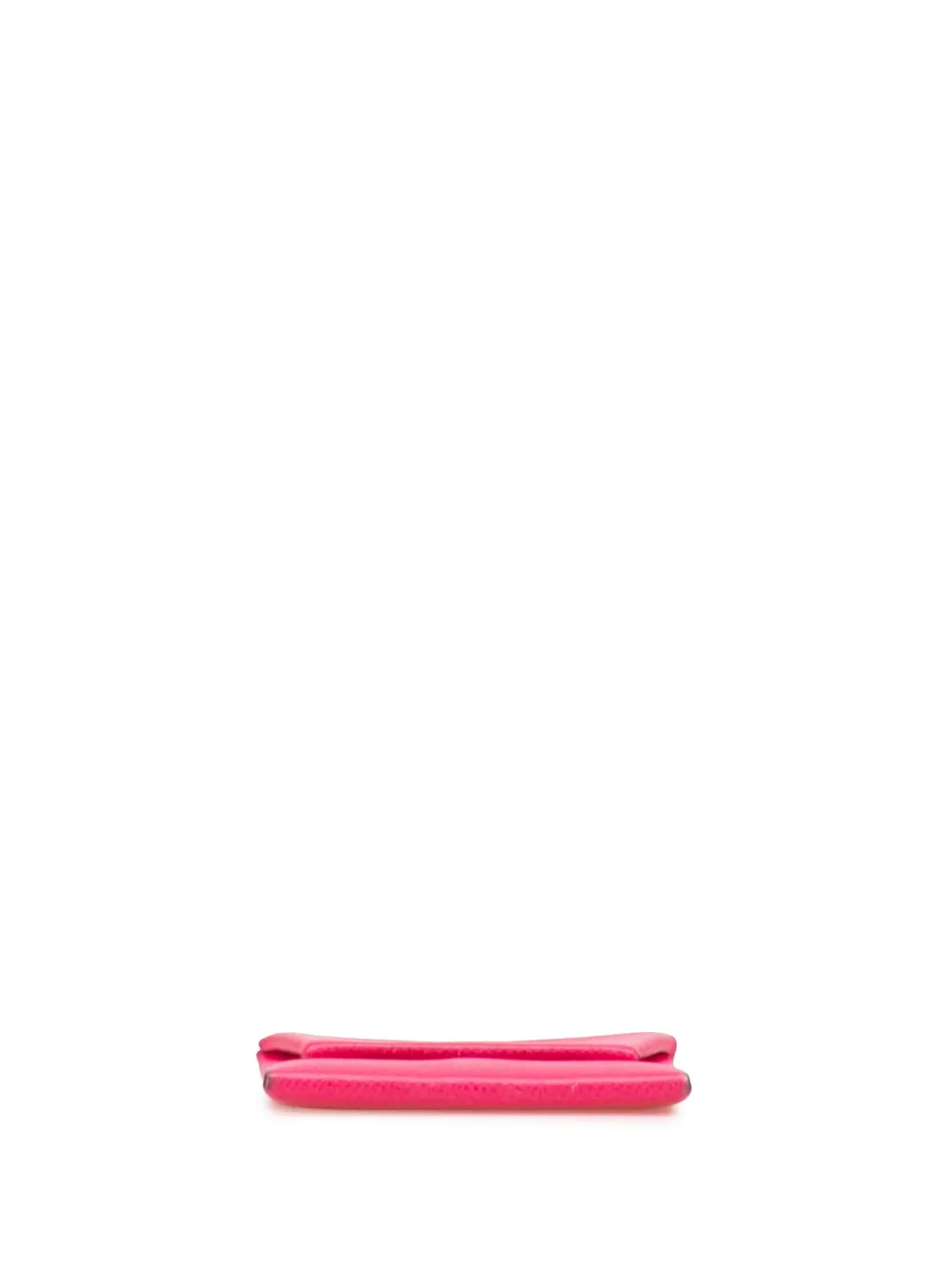 Pre-owned Hermes 2013 Epsom Bastia Coin Pouch In Pink