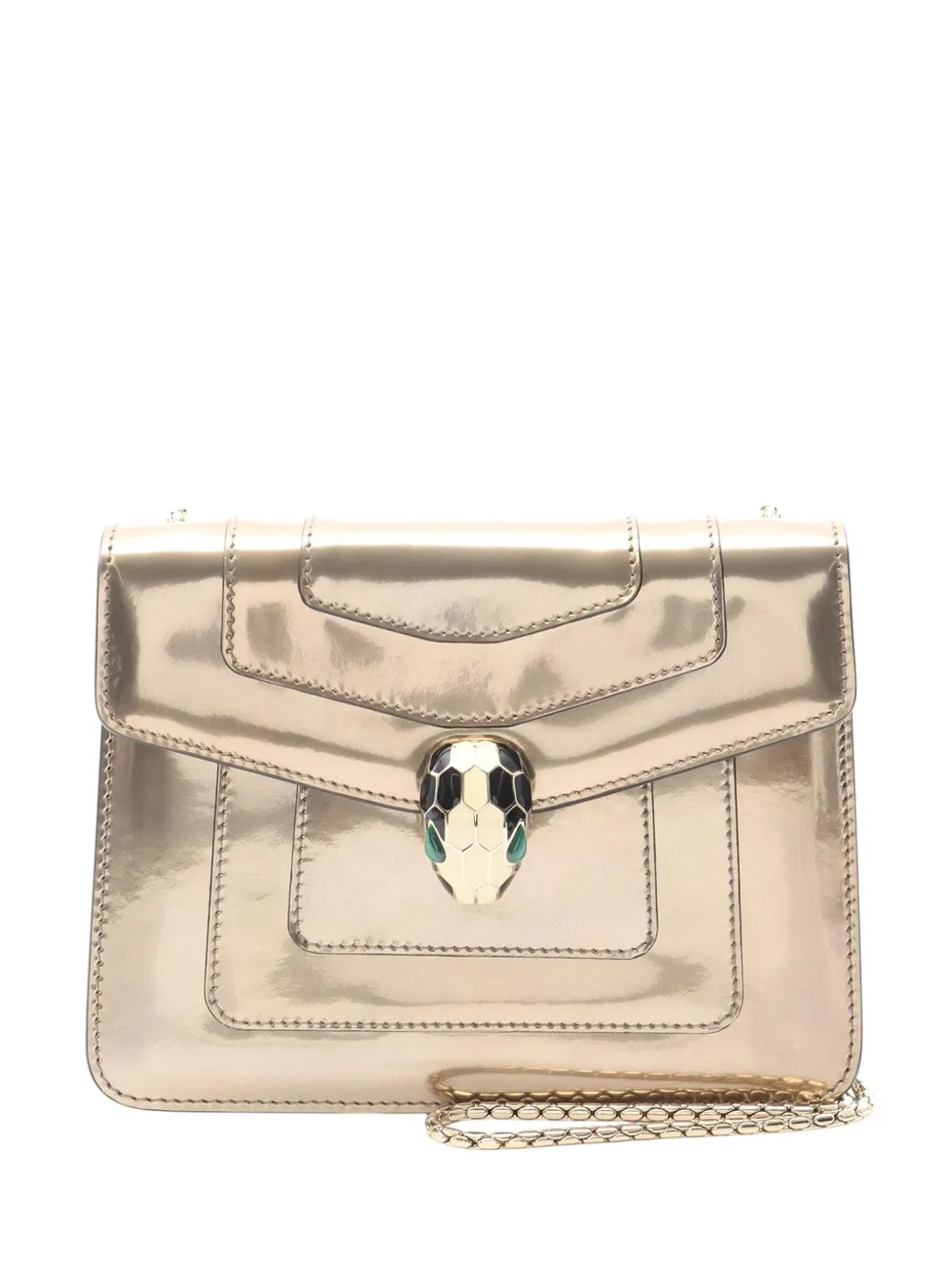 Bvlgari Pre-Owned 2021-2025 Small Patent Serpenti Forever crossbody Bvlgari Pre-Owned 2021-2025 Small Patent Serpenti Forever crossbody