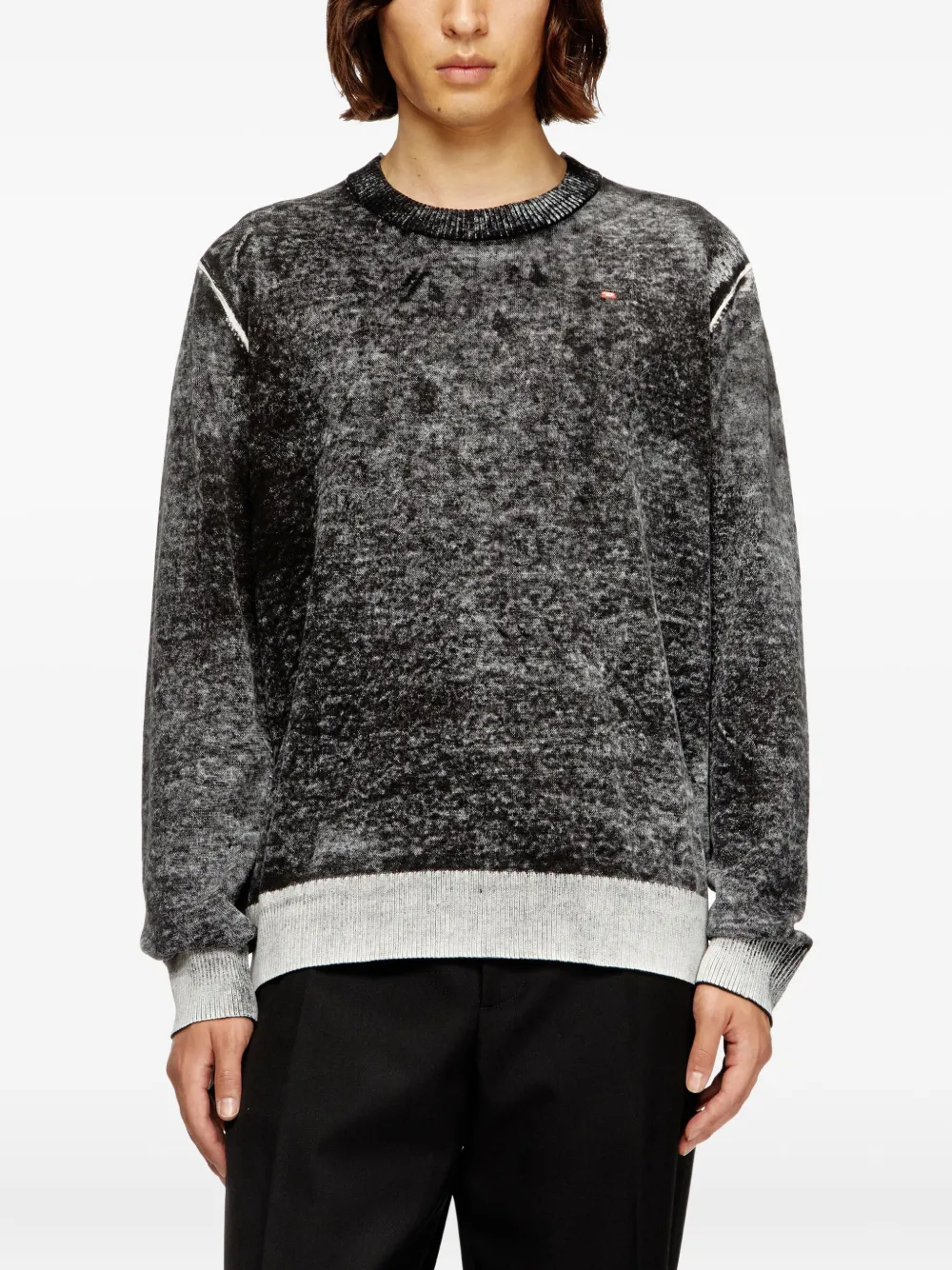 Diesel K-Laurent trui Grijs