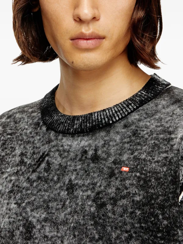 Diesel crew-neck Sweater | Grey | FARFETCH