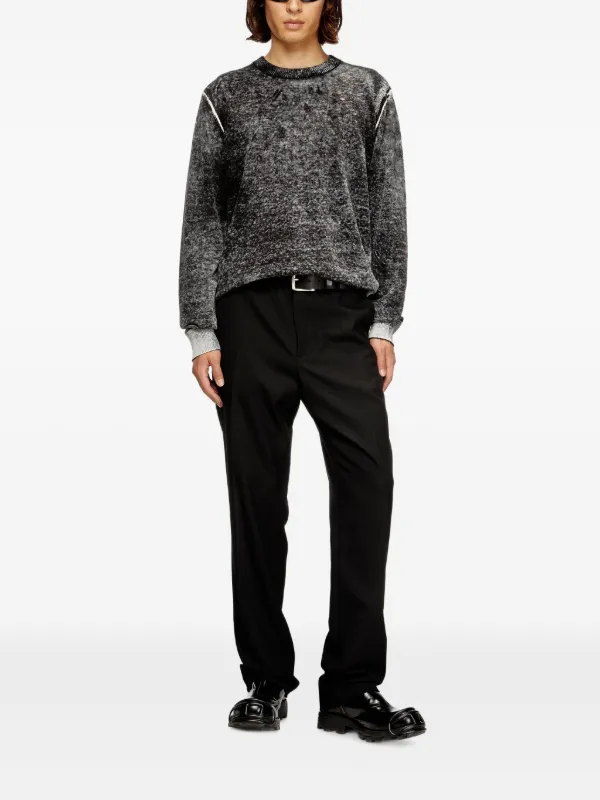 Diesel crew-neck Sweater | Grey | FARFETCH