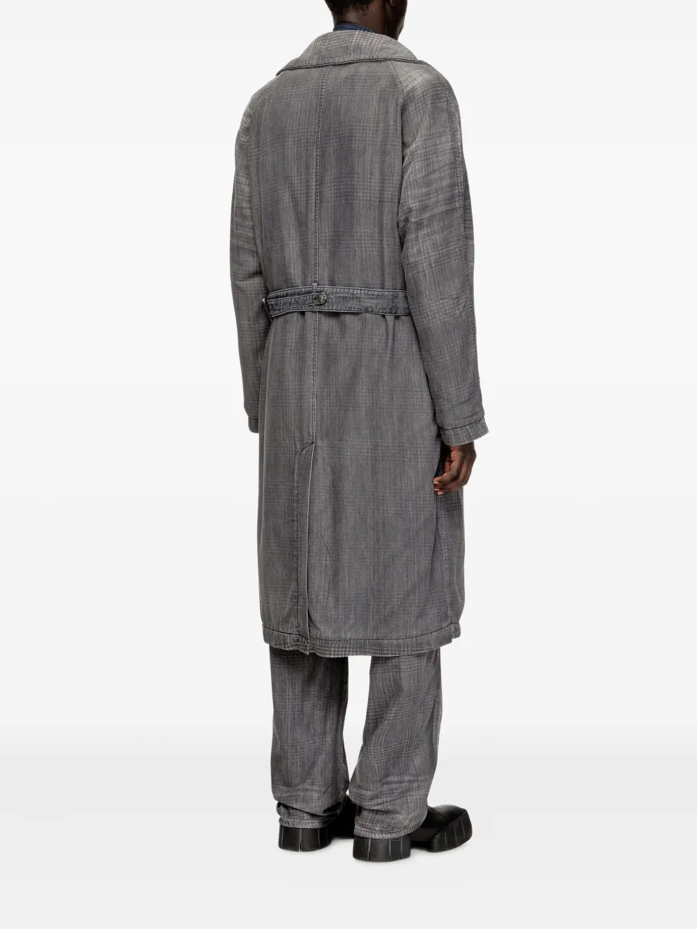 Diesel D-Matthew-S trenchcoat Grijs