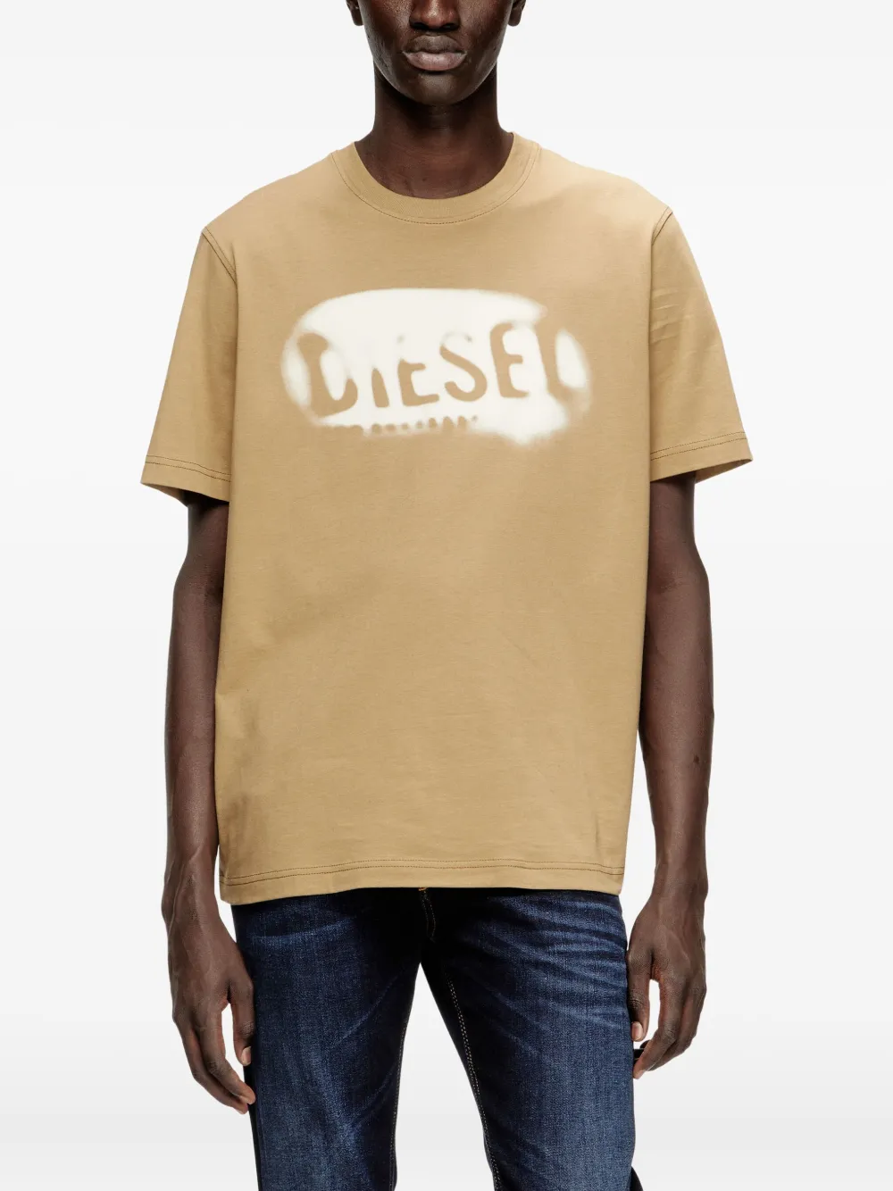 Diesel T-Adjust-V2 T-shirt Beige
