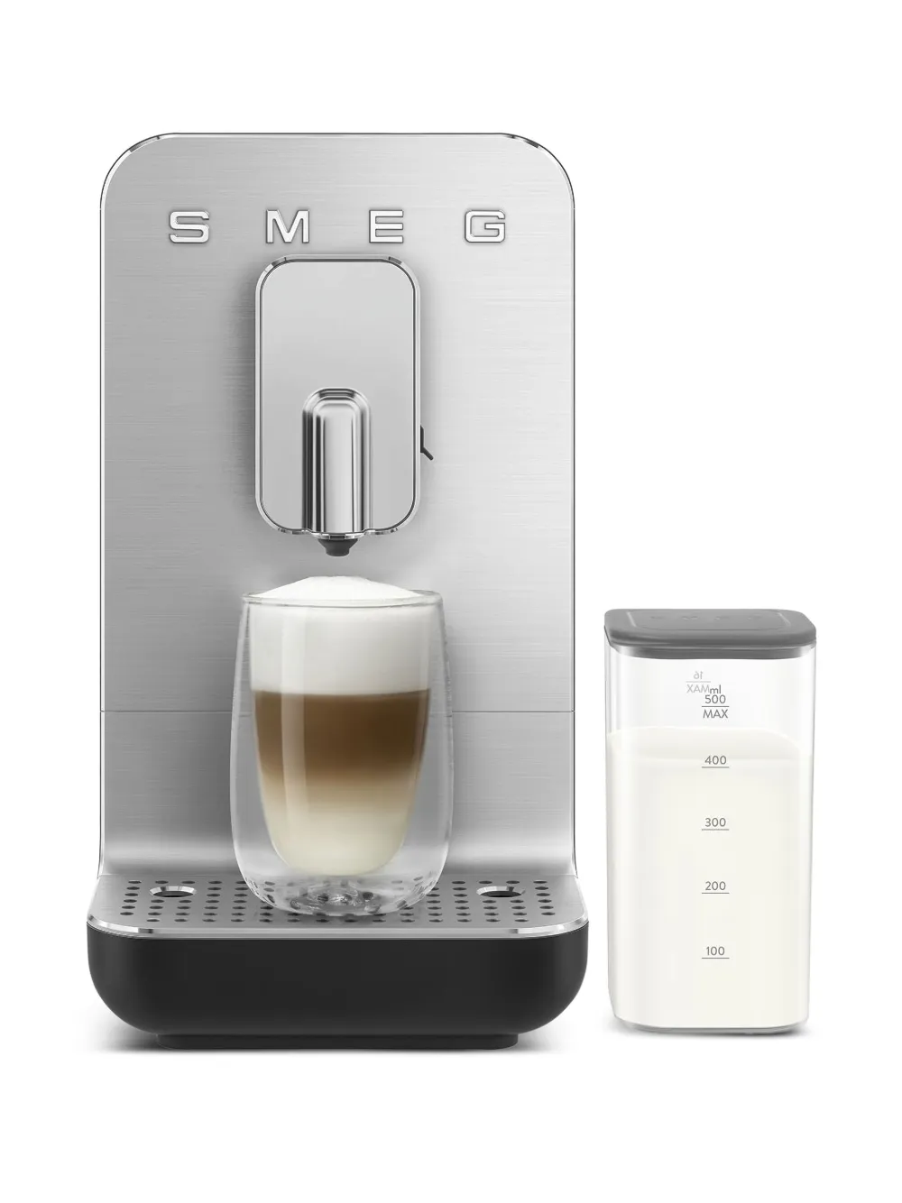  Smeg Cafetera Con Logo - Plateado 