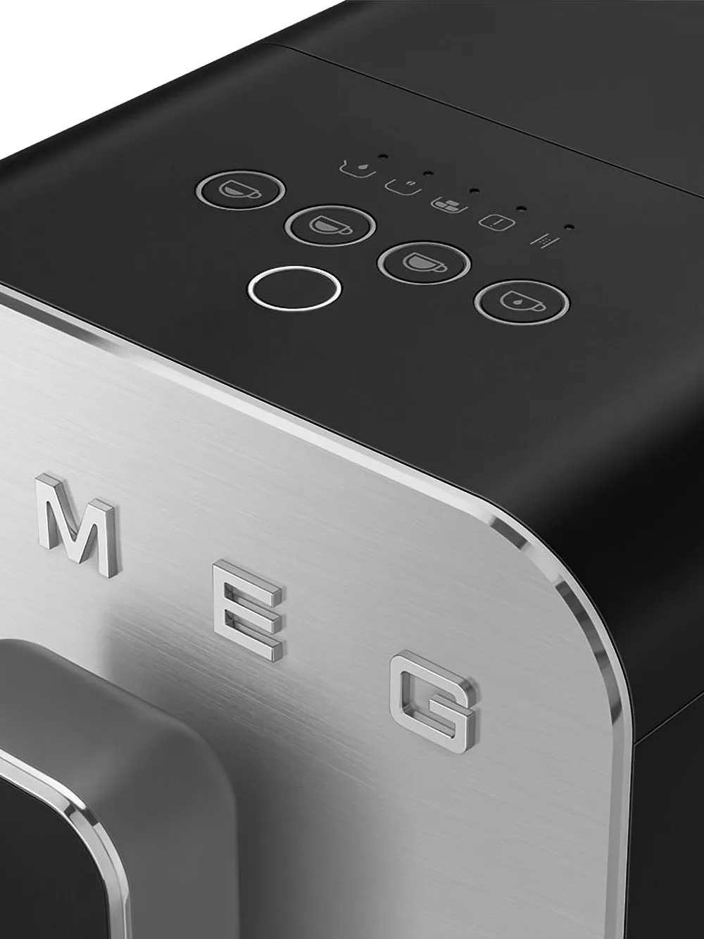  Smeg Machine à Café à Expresso (33,6 X 43 X 18 Cm) - Noir 