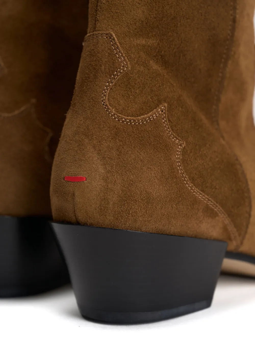 Aeyde Hester suède enkellaarzen Bruin