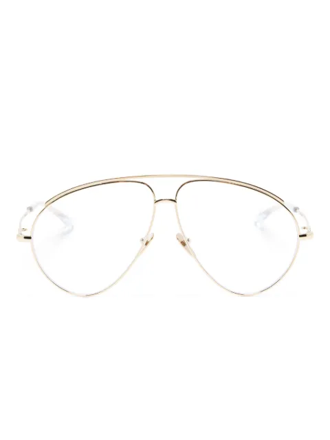 Gucci Eyewear lentes con armazón estilo piloto