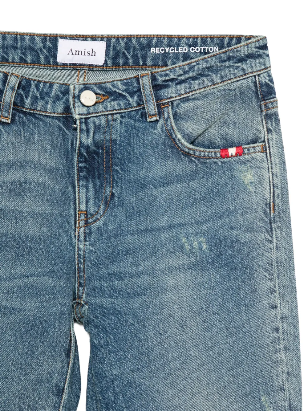 AMISH Dust Woodstock flared jeans Blauw