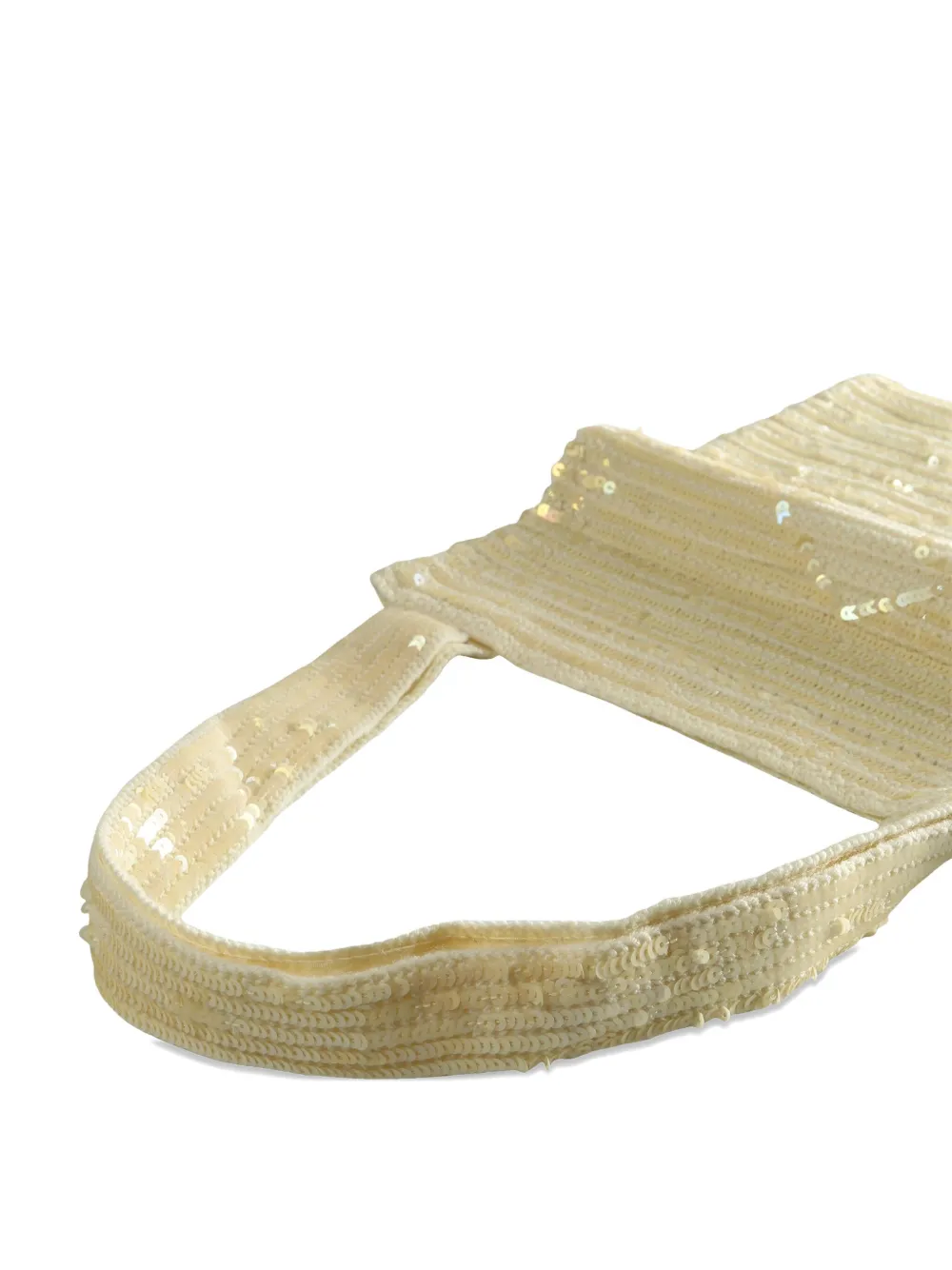 Bode Sequin Embellished Tote Bag In Neutral