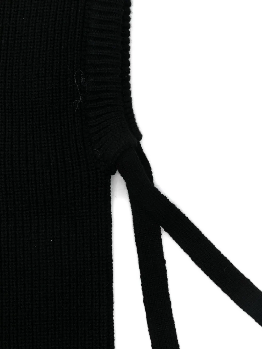 Marsēm Self-tie Balaclava In Black
