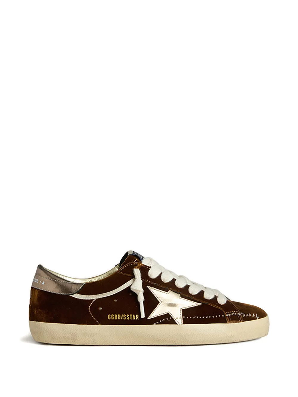 Golden Goose Super Star velvet sneakers - Marrone