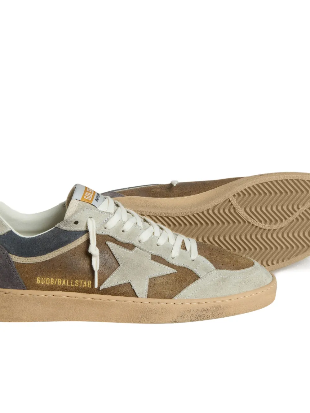 Golden Goose Ball Star leren sneakers Bruin