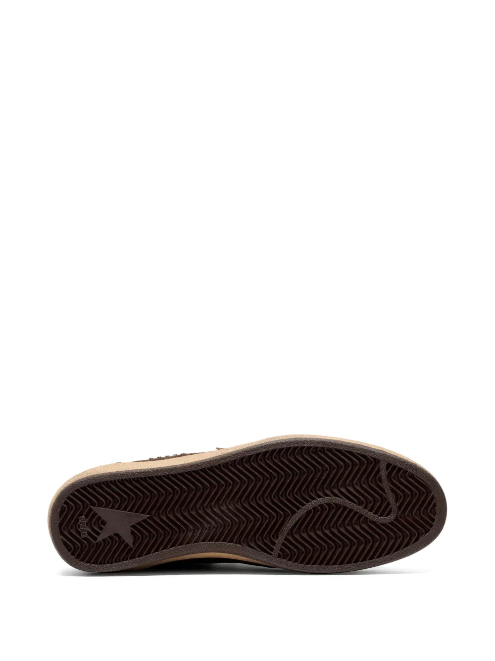Golden Goose Ballstar suede upper toe and spur-leather tongue star and heel Bruin