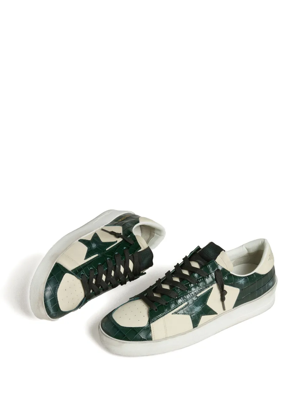 Golden Goose Sneakers met sterdetail Groen