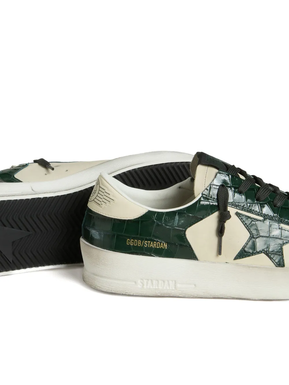 Golden Goose Sneakers met sterdetail Groen