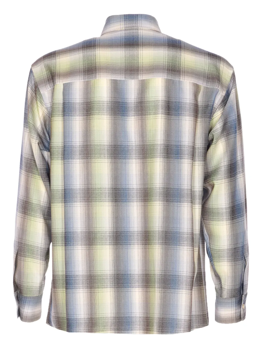 Auralee checked wool shirt | Image 2