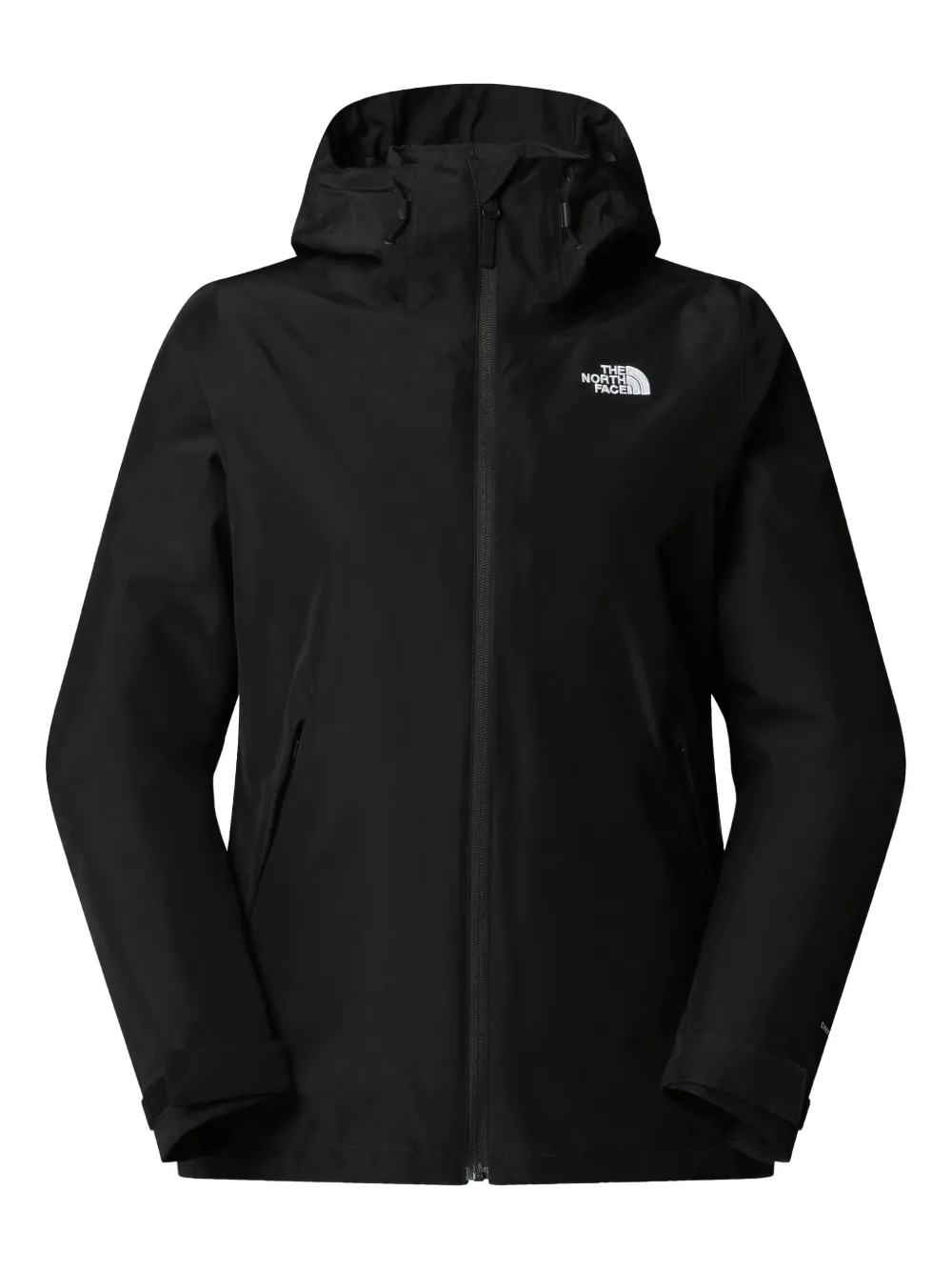 The North Face Carto Hooded Jacket In Black