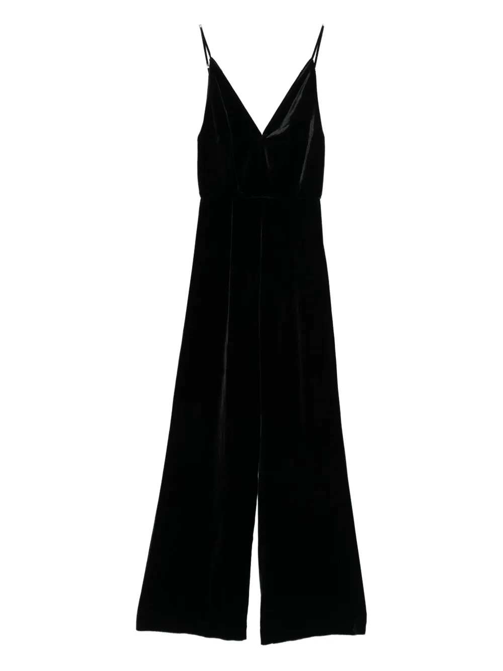 Raquel Diniz v-neck strap jumpsuit - Nero