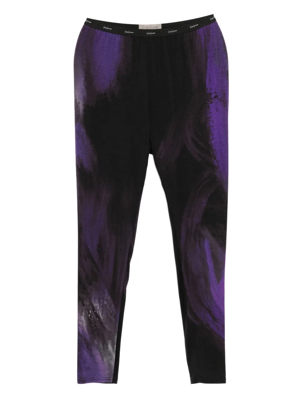 Yohji Yamamoto printed leggings | Purple | Image 1