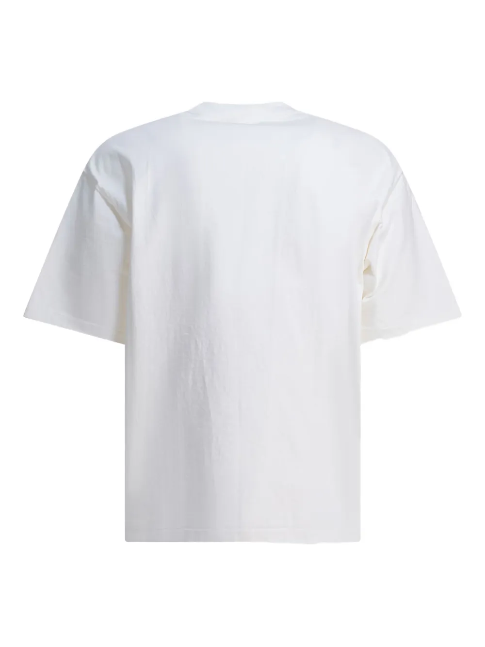 Auralee crew-neck cotton T-shirt - Wit