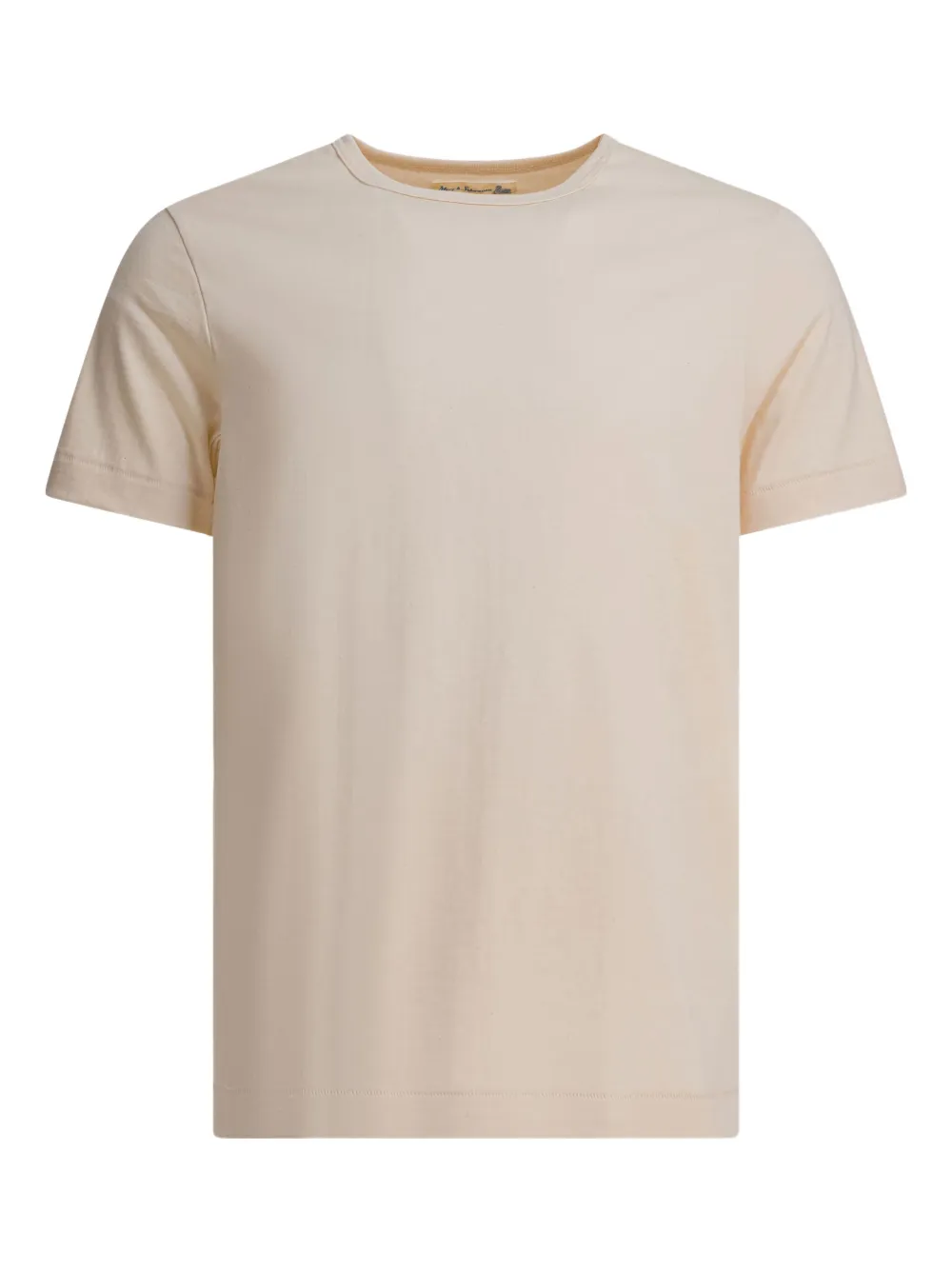 Merz B Schwanen Loopwheeled T-shirts Beige In Neutral