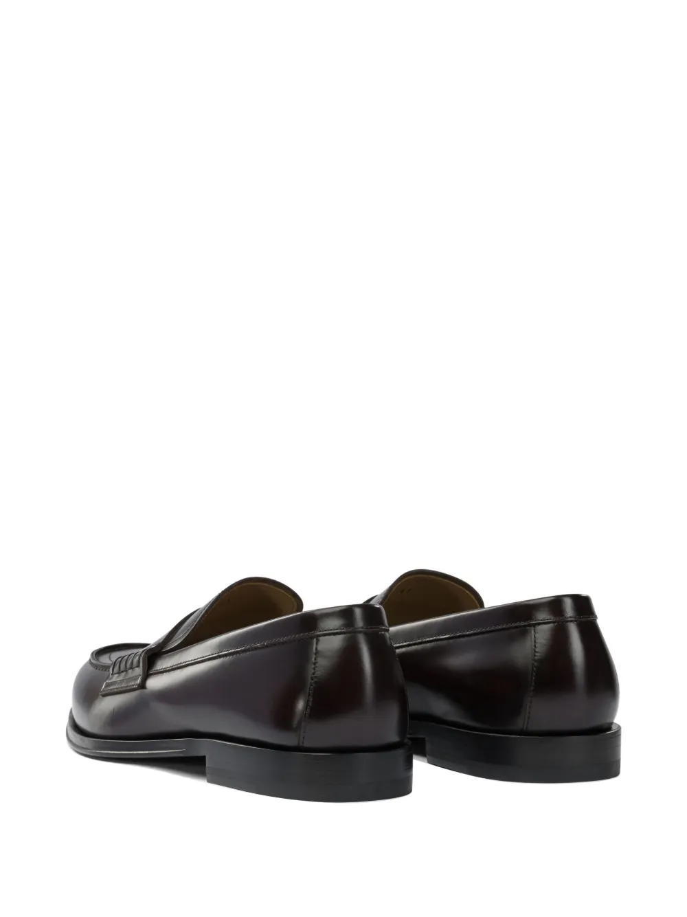 Henderson Baracco Leren loafers Bruin