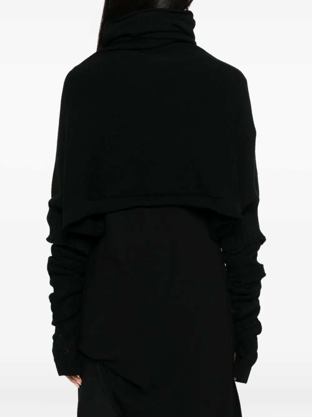 Yohji Yamamoto 7g Plain-stitch Jumper In Black