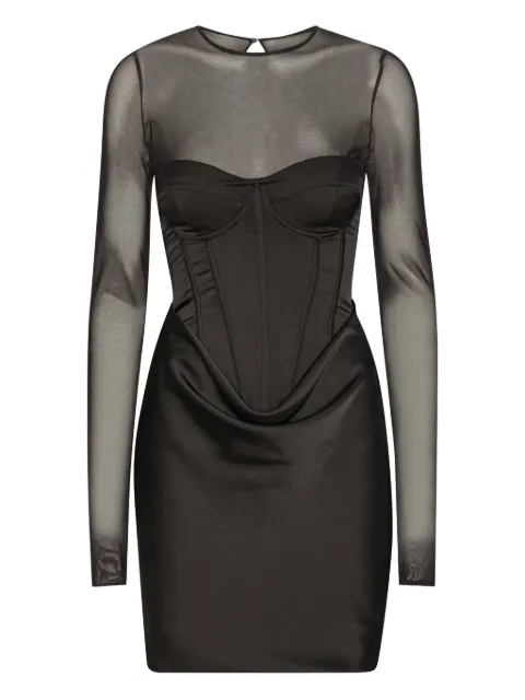 ROTATE BIRGER CHRISTENSEN robe courte à design de corset