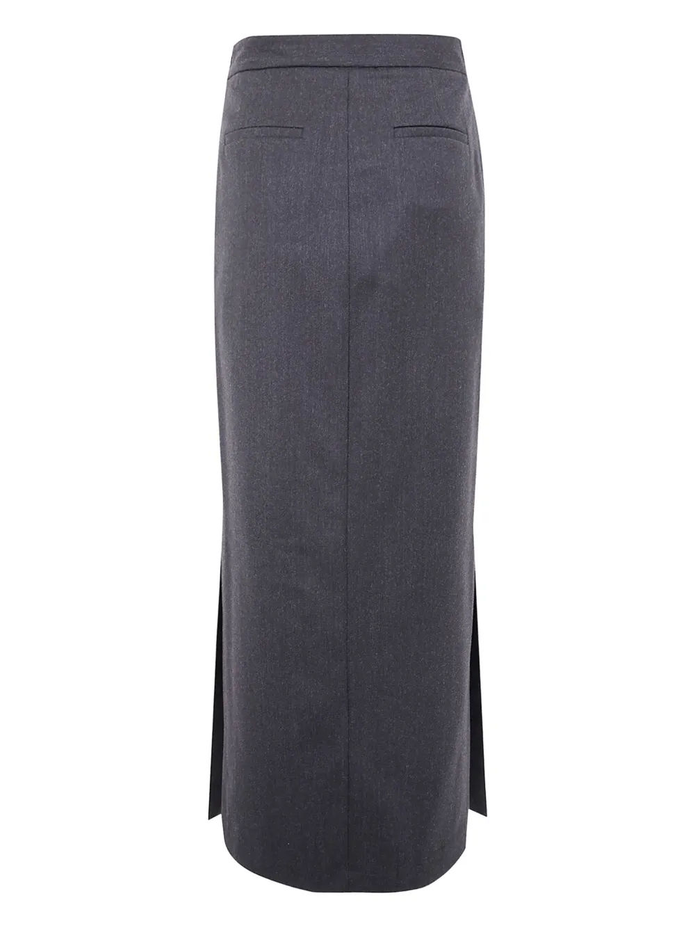Antonelli welt-pocket midi skirt - Grijs
