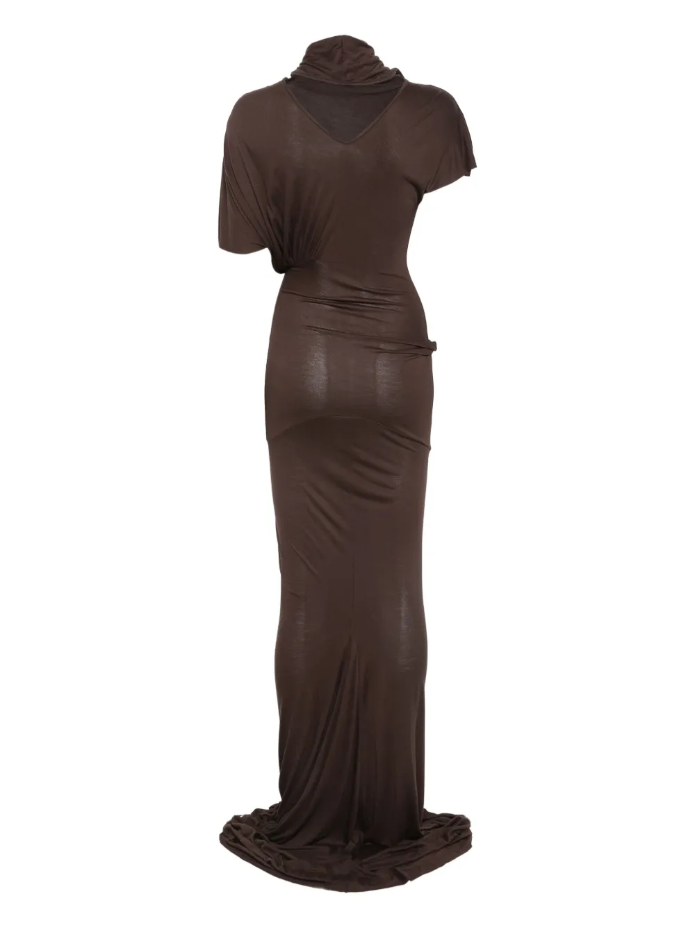 Rick Owens Lilies vestido drapeado con cuello desbocado | Vestidos de noche | Image 2