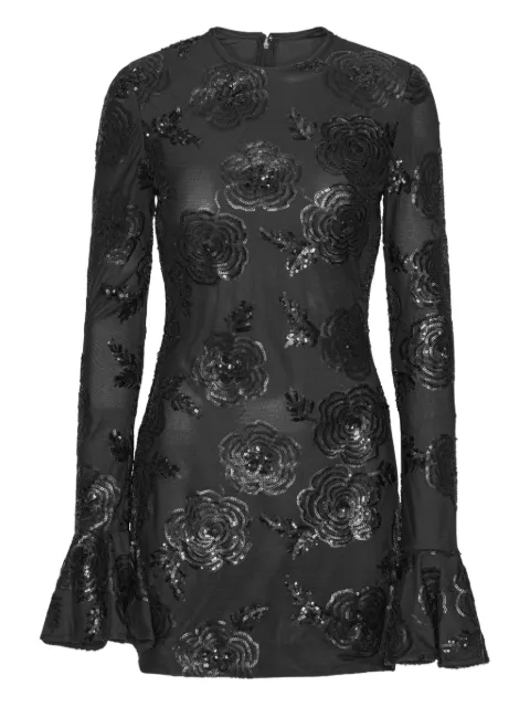 ROTATE BIRGER CHRISTENSEN robe courte à manches longues