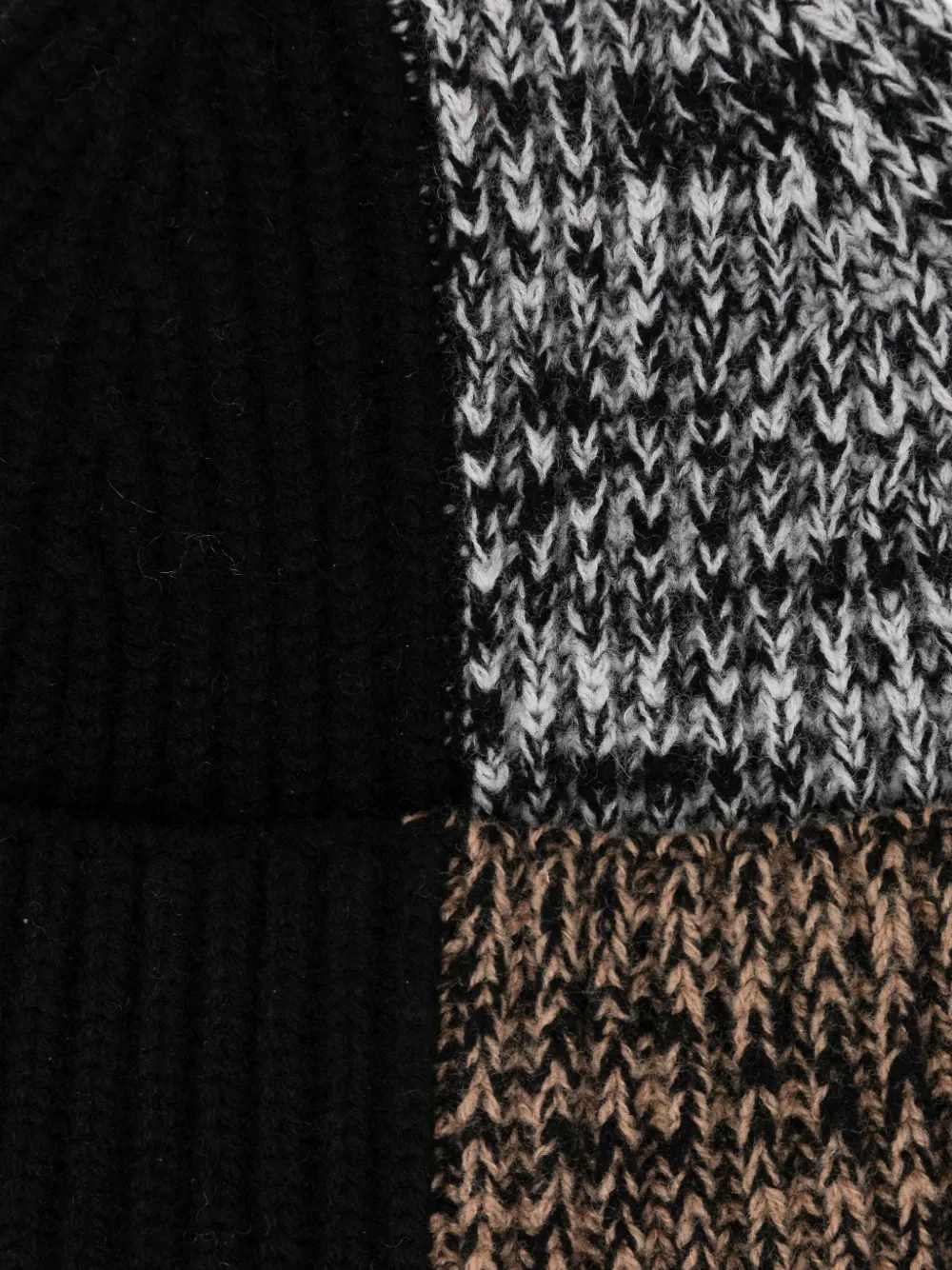 Merino Collage Beanie