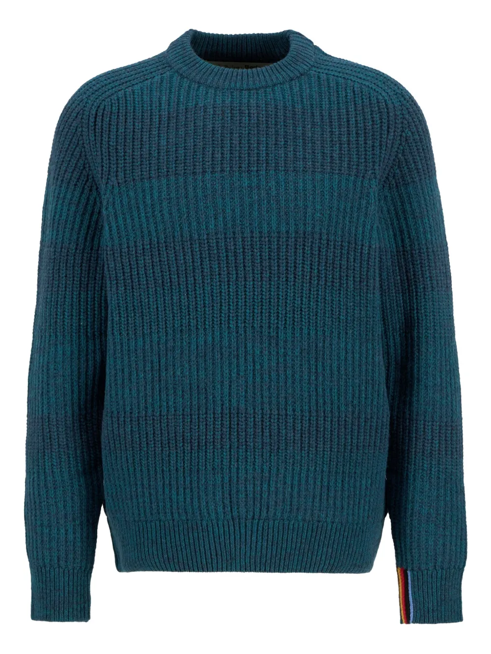 Paul Smith striped ribbed-knit sweater | Blue | Image 1