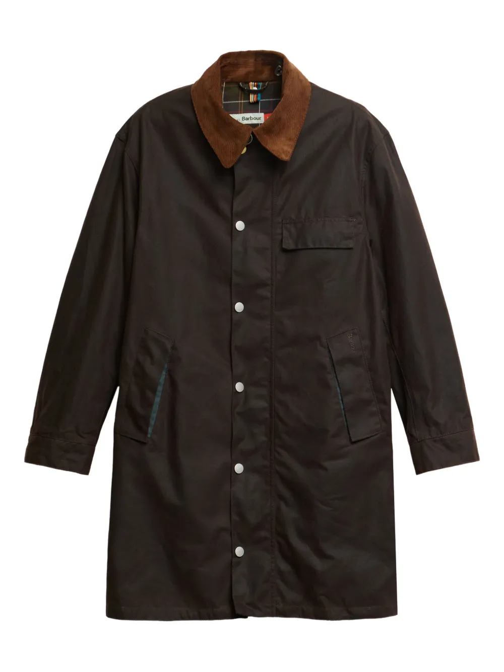 Paul Smith corduroy-collar jacket | Brown | Image 1