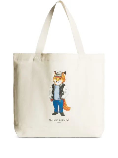 Maison Kitsuné Dressed Fox tote bag