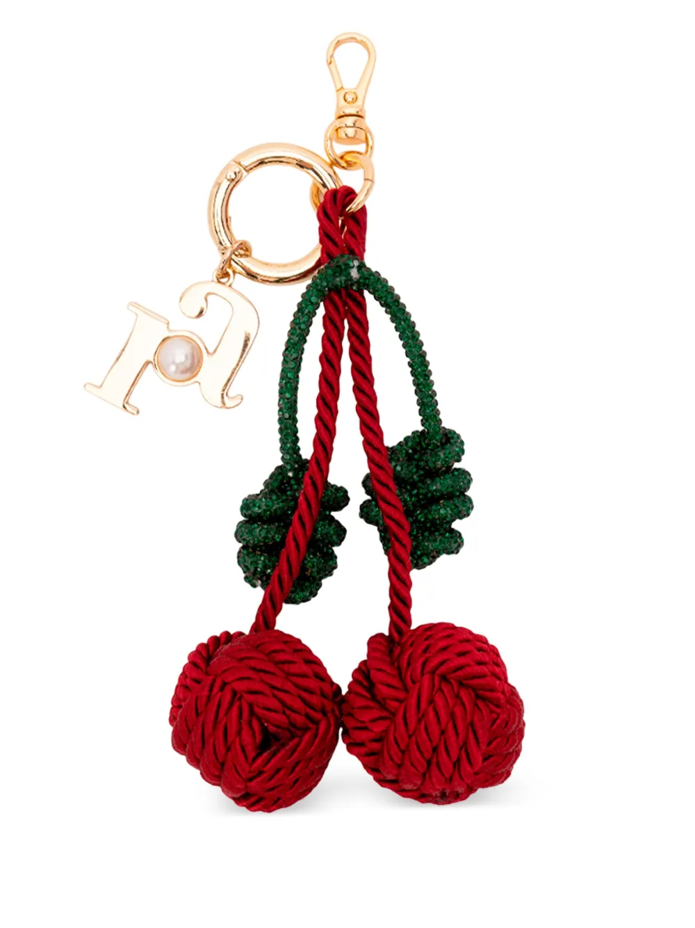 Rosantica cherry-motif keyring | Red | Image 1