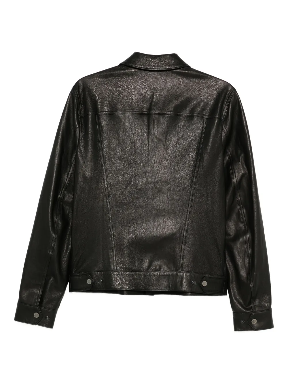 Tagliatore buttoned chest-pocket jacket | Leather Jackets | Image 2
