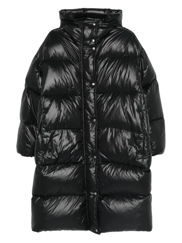 Ｙ　JIL SANDERフーデットコート Jil Sander フーデッド パデッドコート | ブラック | FARFETCH JP